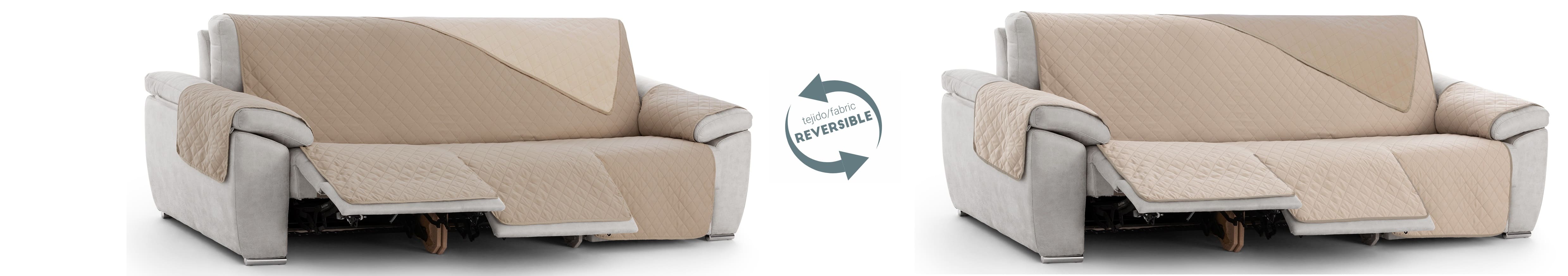 funda sofa reversible noruega relax 3 plazas 3 pies